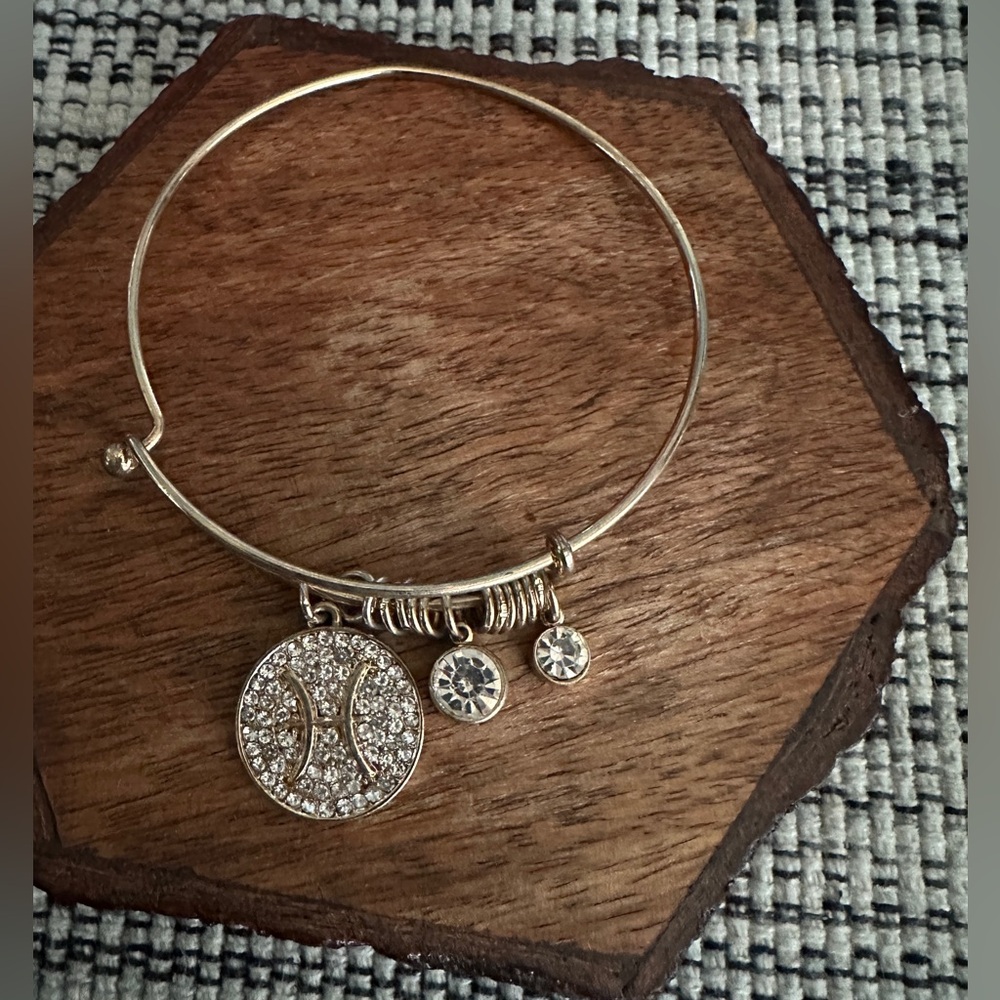 Gold-Tone Charm Bracelet